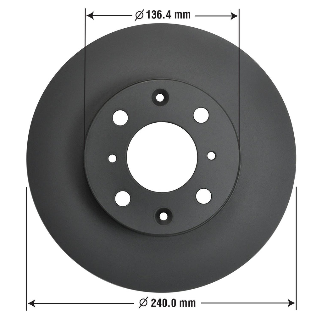 Gold Disc Brake Rotor 31029DG