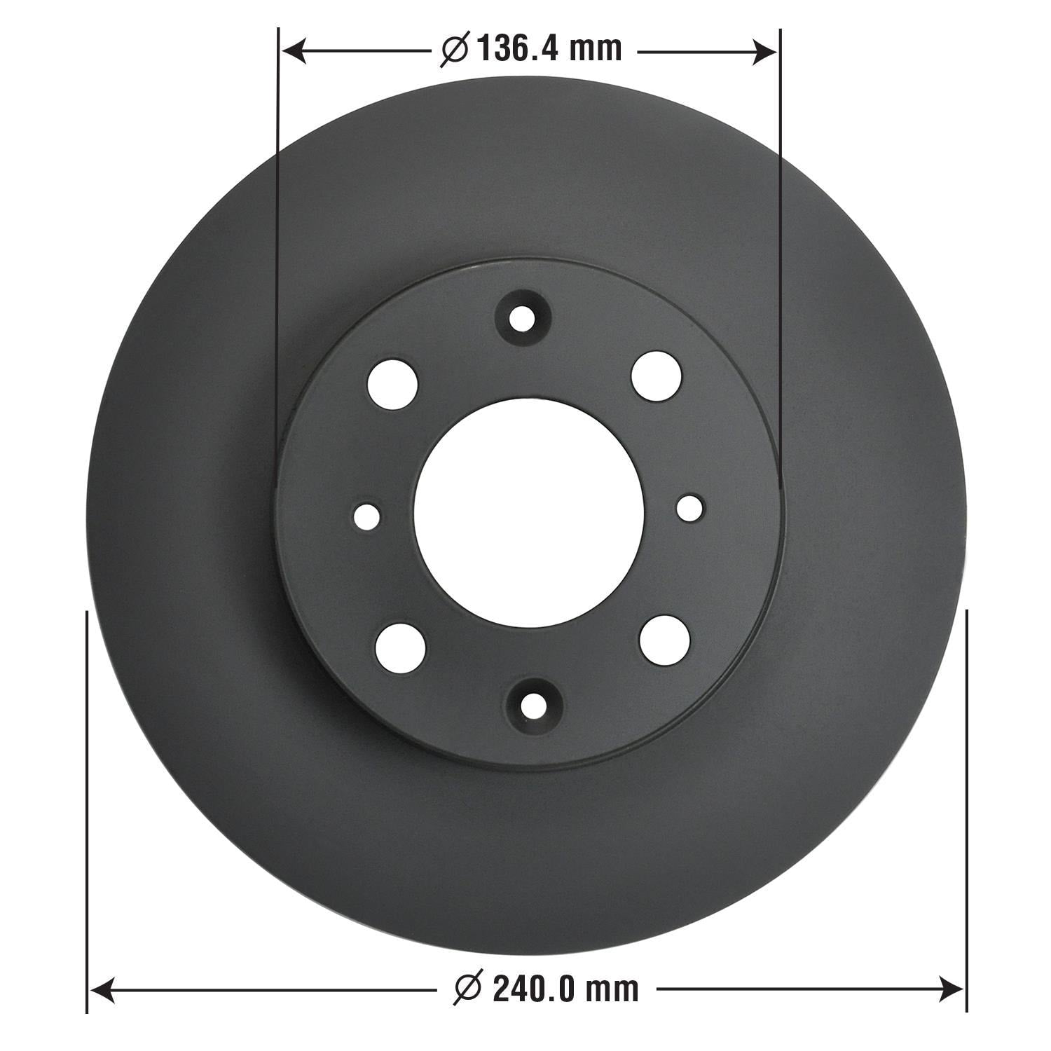 Gold Disc Brake Rotor 31029DG
