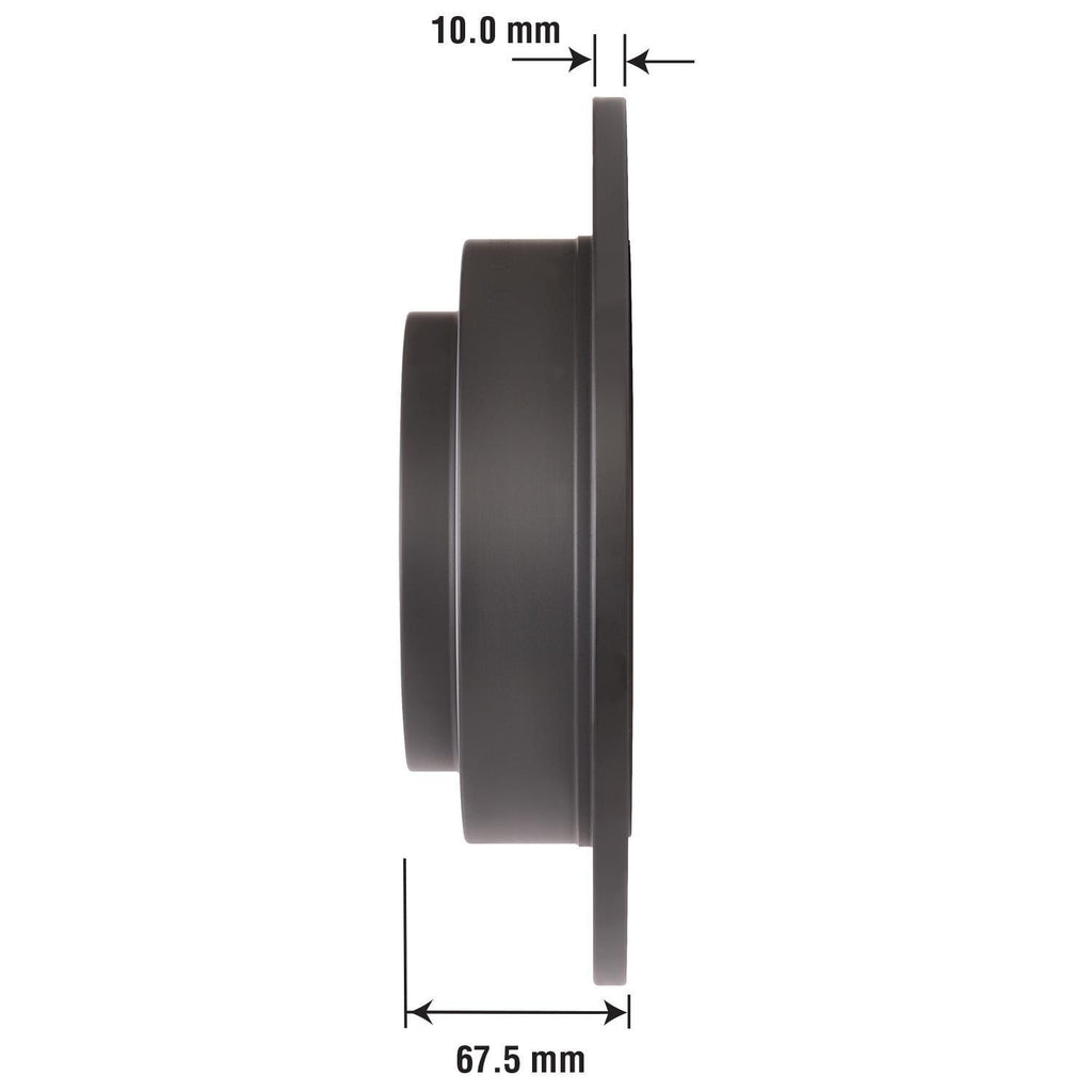 Gold Disc Brake Rotor 31043DG