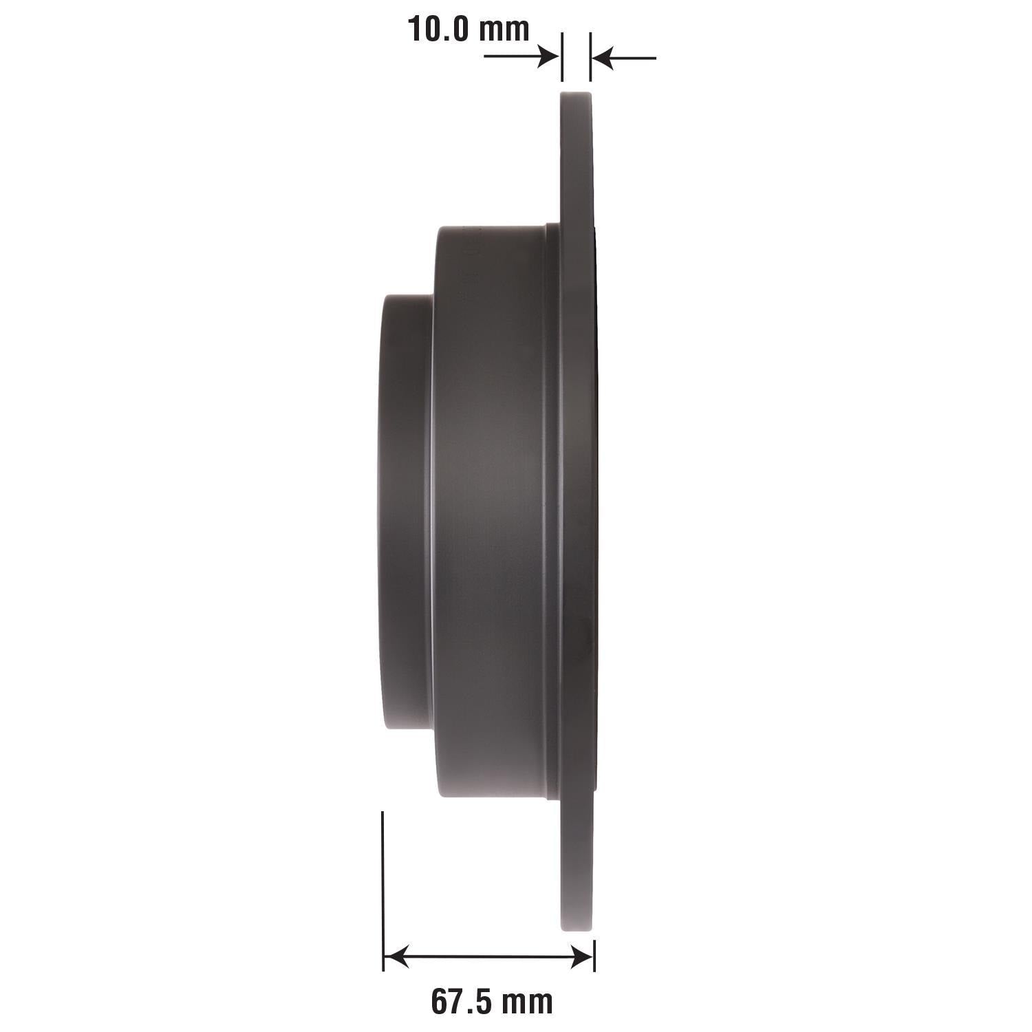 Gold Disc Brake Rotor 31043DG