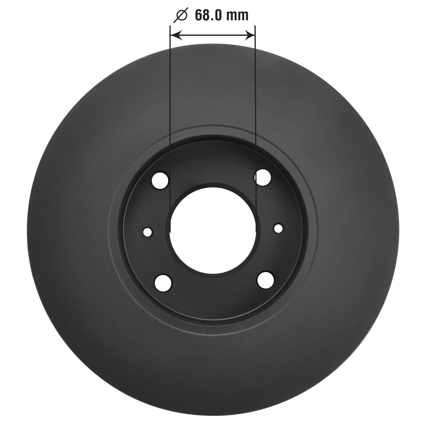 Gold Disc Brake Rotor 31057DG