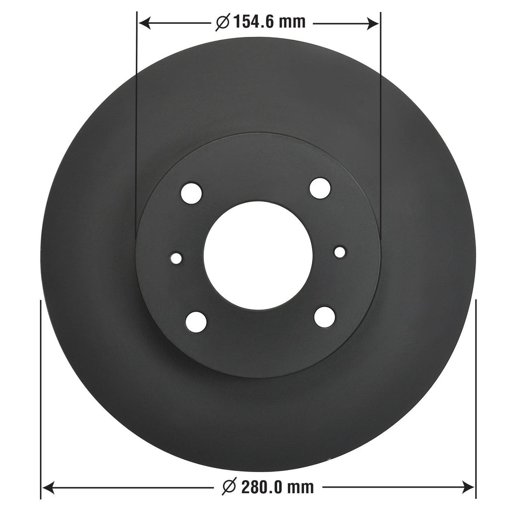 Gold Disc Brake Rotor 31057DG