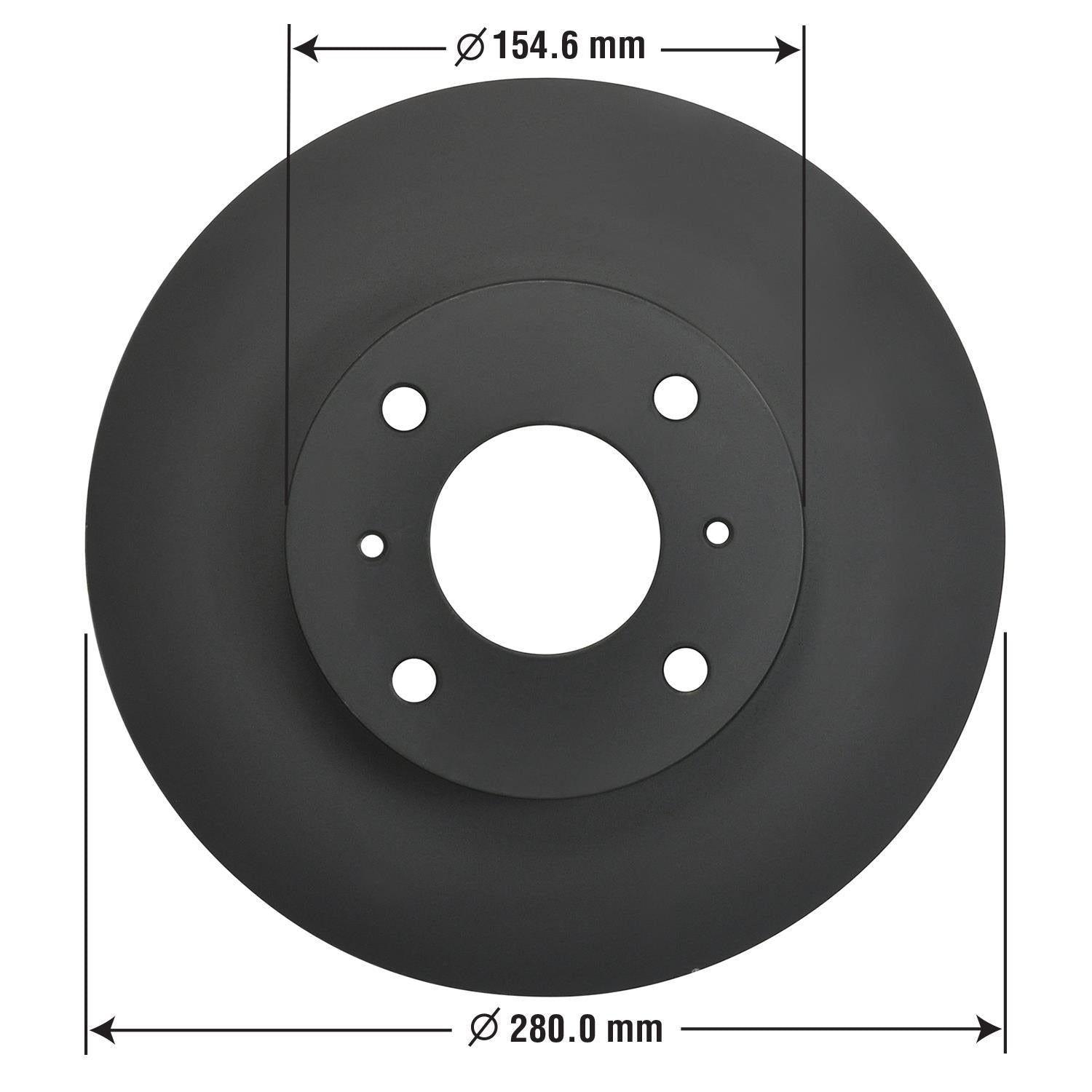 Gold Disc Brake Rotor 31057DG