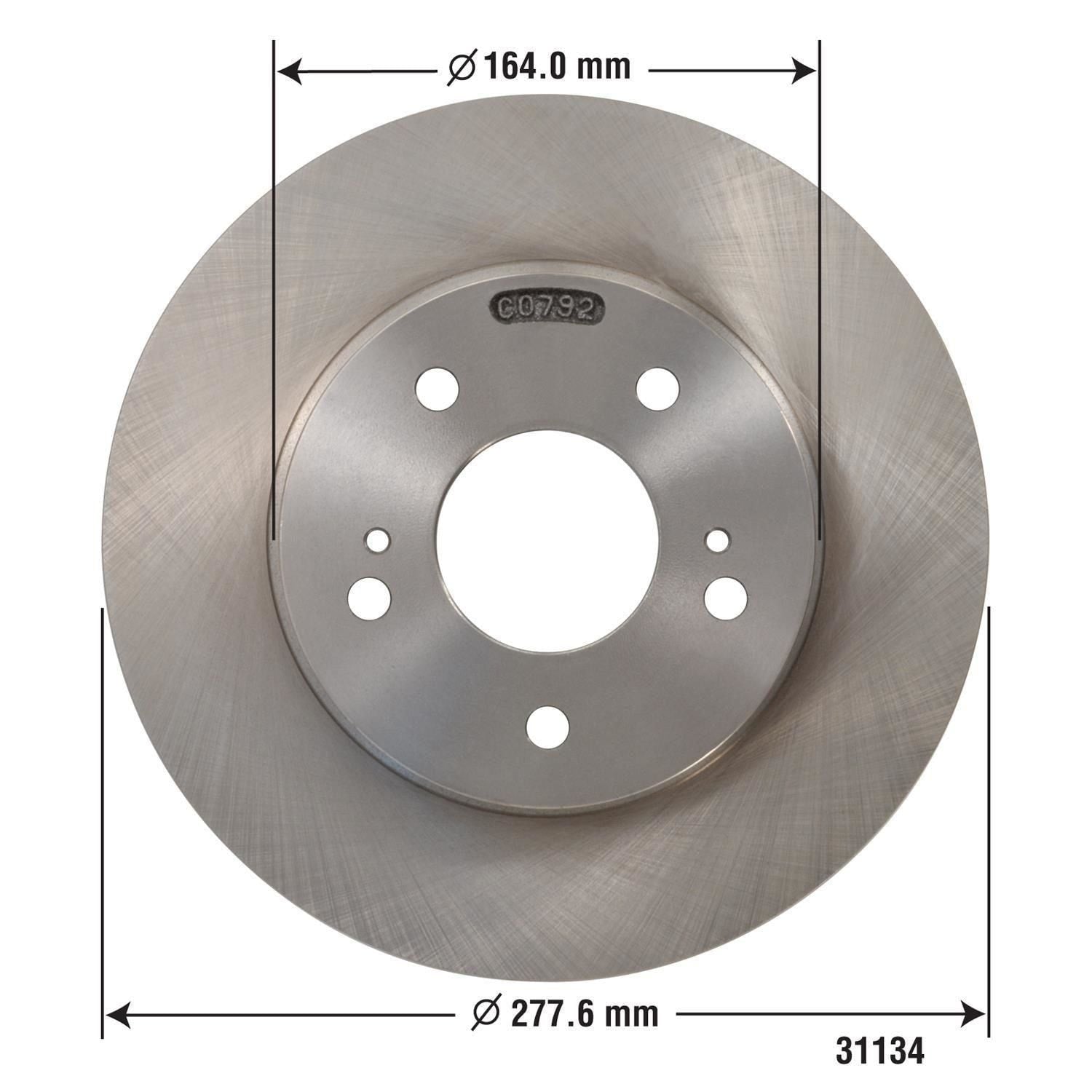 Disc Brake Rotor 31134
