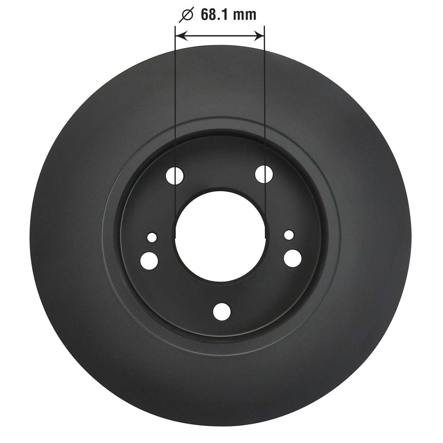 Gold Disc Brake Rotor 31134DG