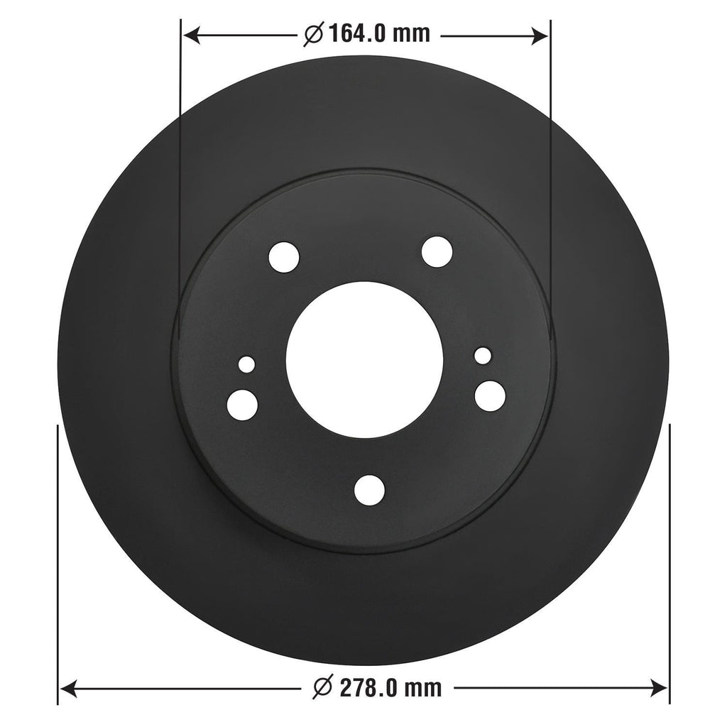 Gold Disc Brake Rotor 31134DG