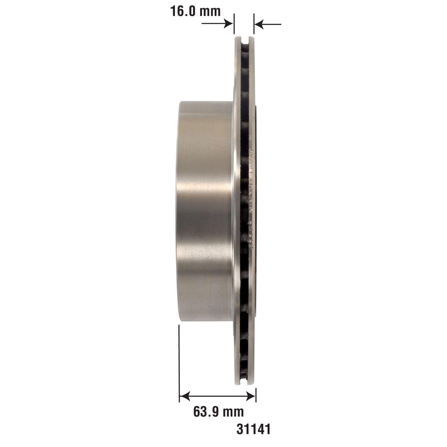 Disc Brake Rotor 31141