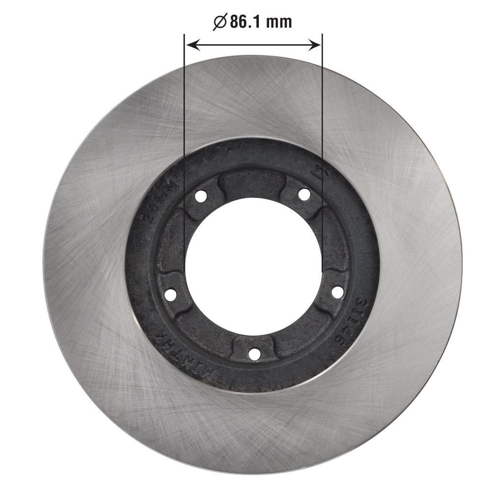 Disc Brake Rotor 31146