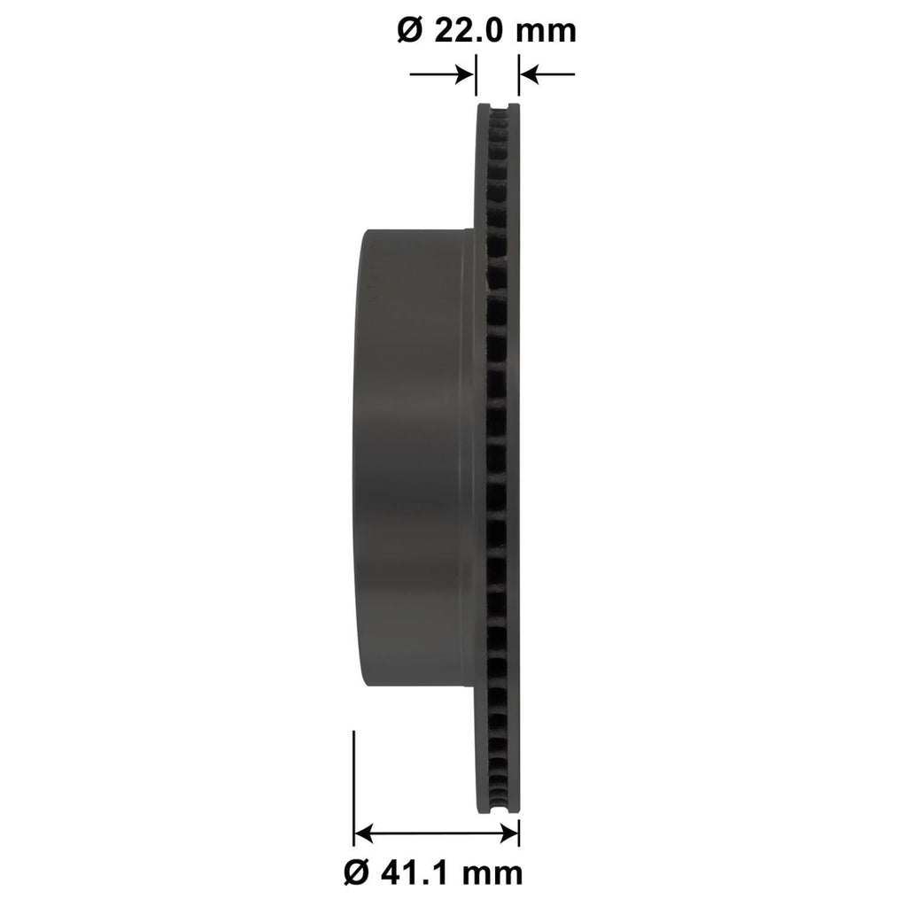 Gold Disc Brake Rotor 31146DG