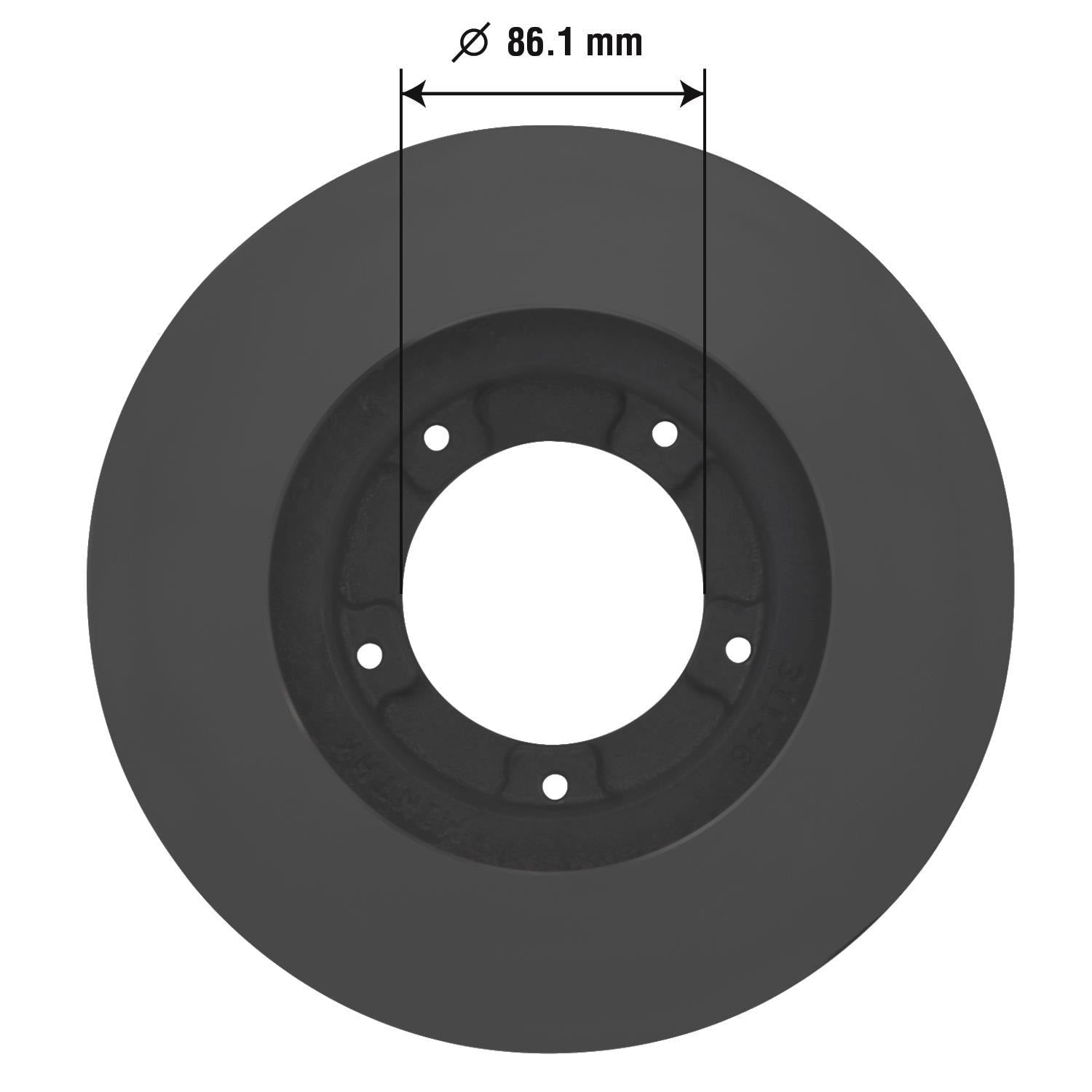 Gold Disc Brake Rotor 31146DG