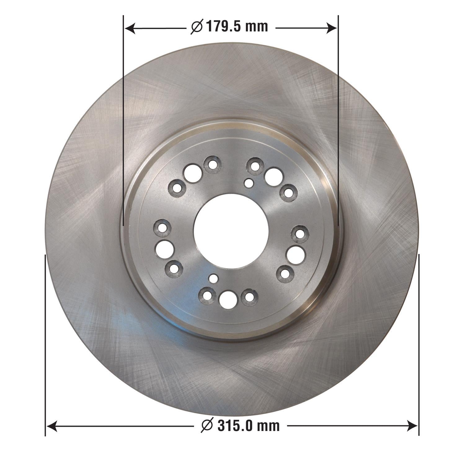Disc Brake Rotor 31166