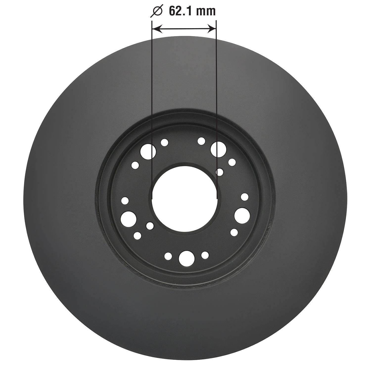 Gold Disc Brake Rotor 31172DG