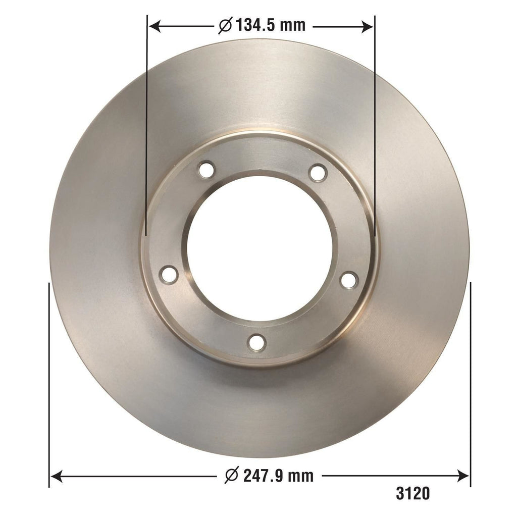 Disc Brake Rotor 3120