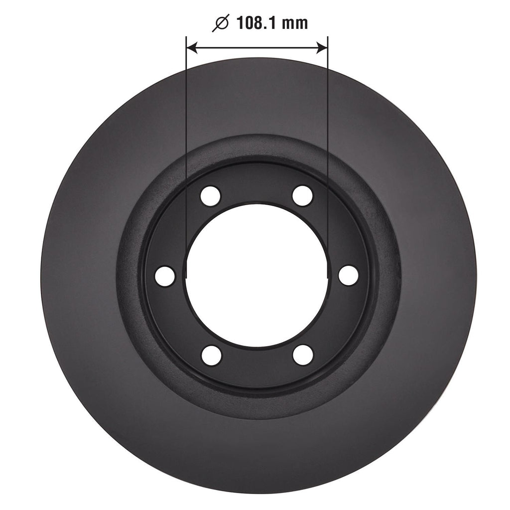 Gold Disc Brake Rotor 31204DG