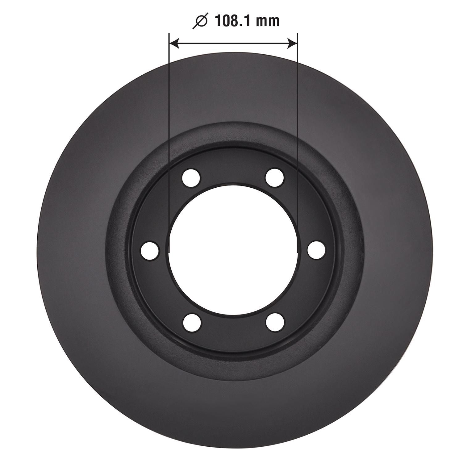 Gold Disc Brake Rotor 31204DG