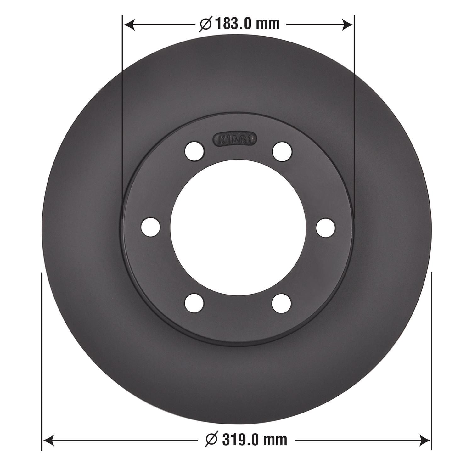 Gold Disc Brake Rotor 31204DG