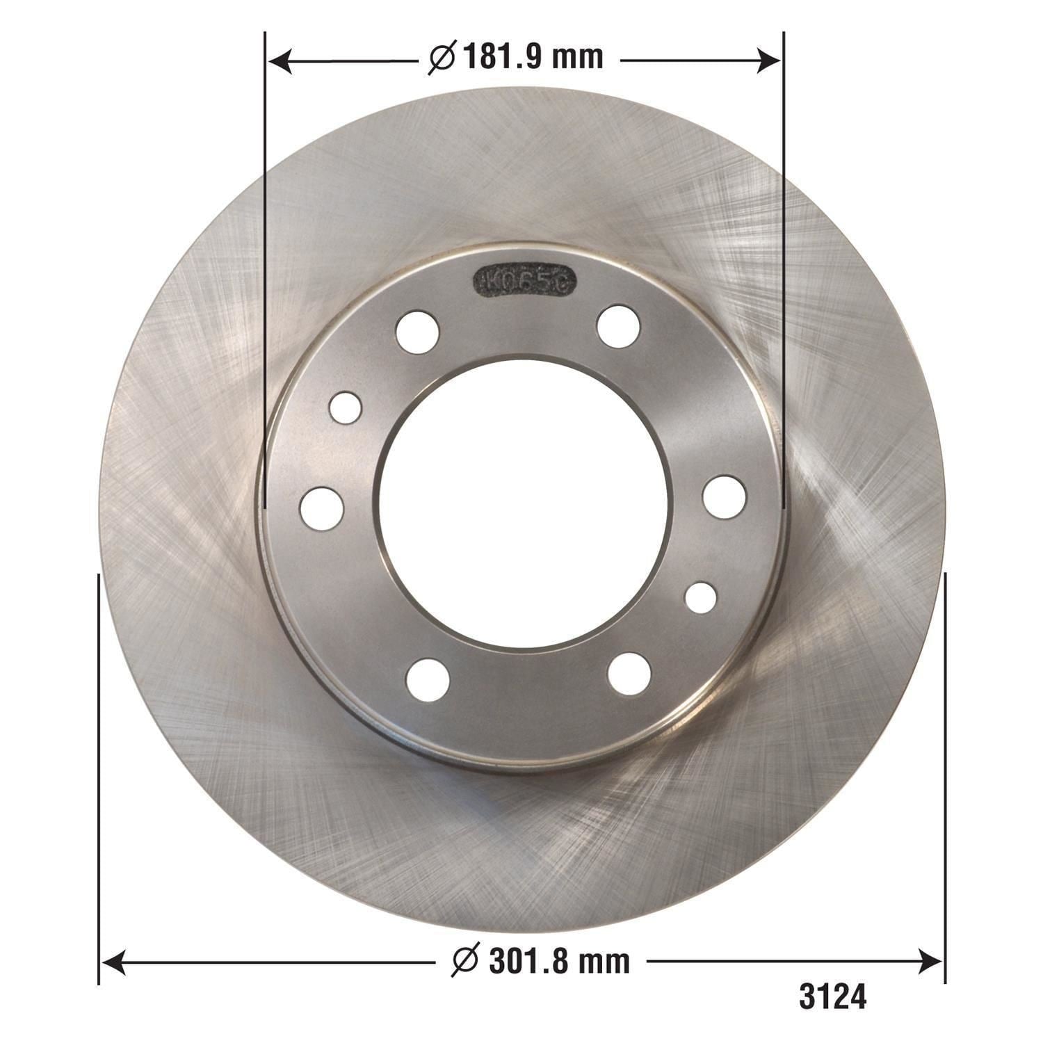 Disc Brake Rotor 3124