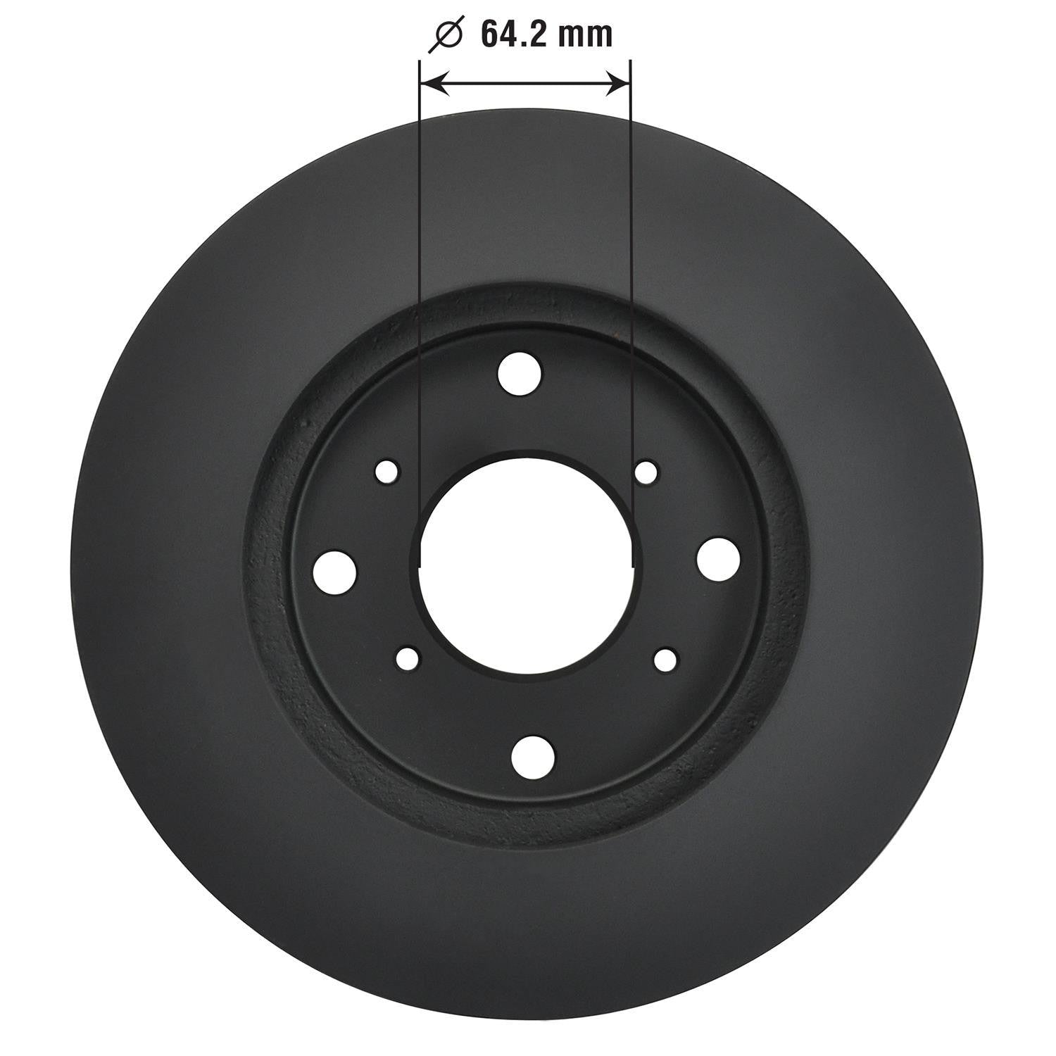 Gold Disc Brake Rotor 31243DG