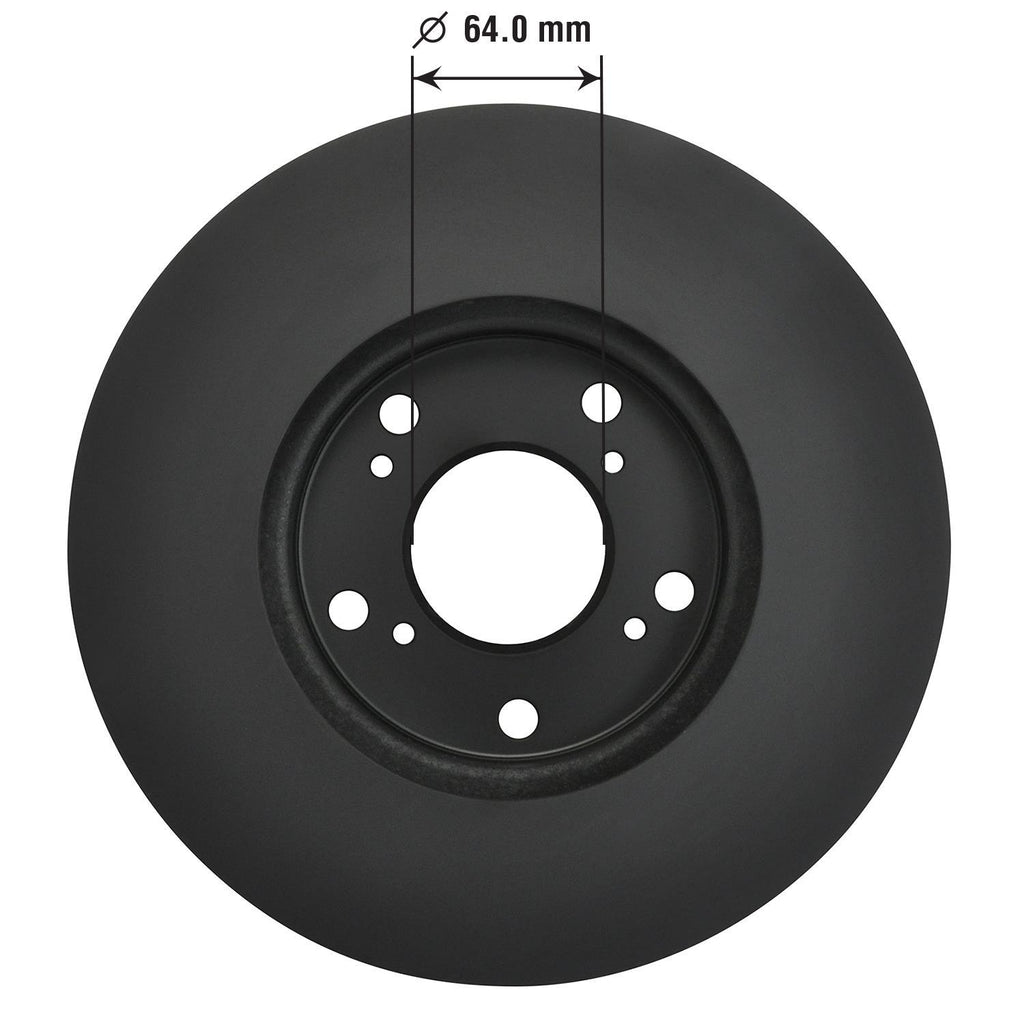 Gold Disc Brake Rotor 31257DG