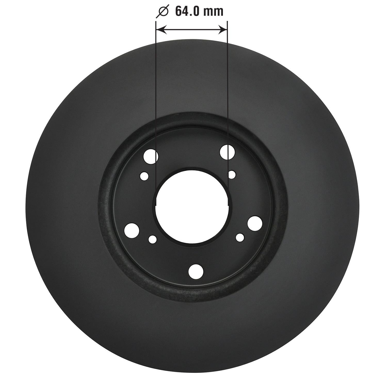 Gold Disc Brake Rotor 31257DG