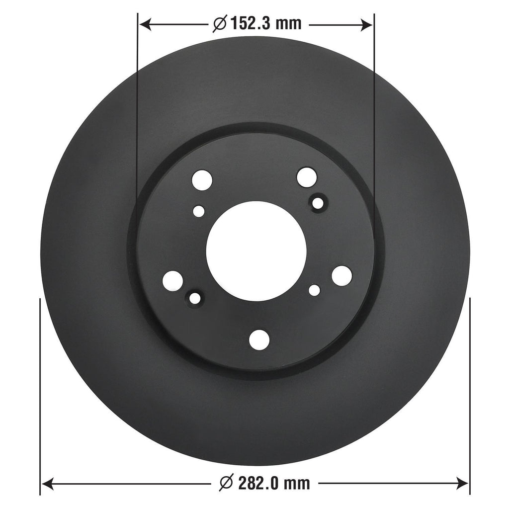 Gold Disc Brake Rotor 31257DG