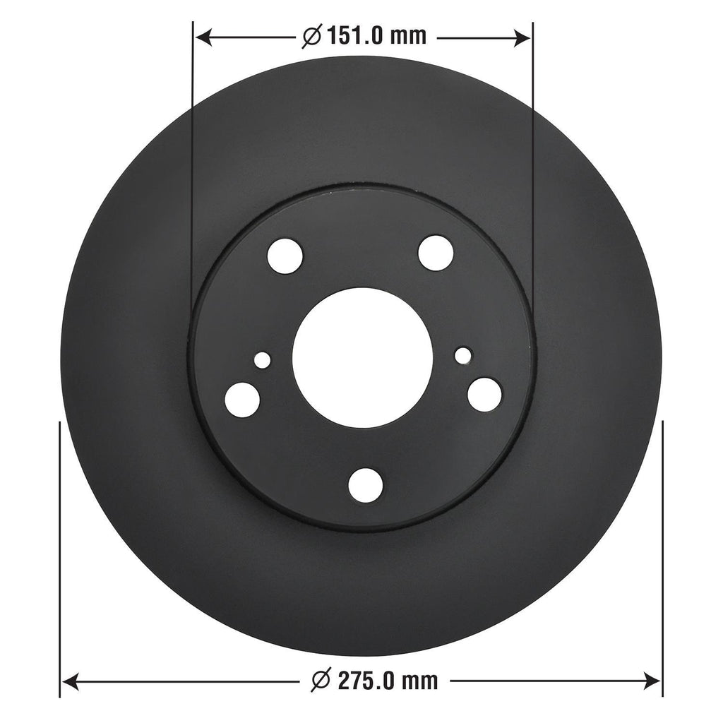 Gold Disc Brake Rotor 31260DG
