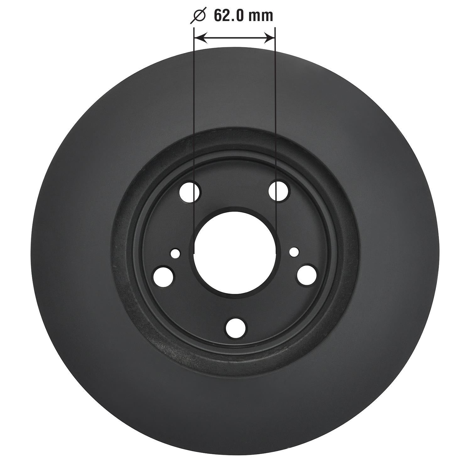 Gold Disc Brake Rotor 31266DG