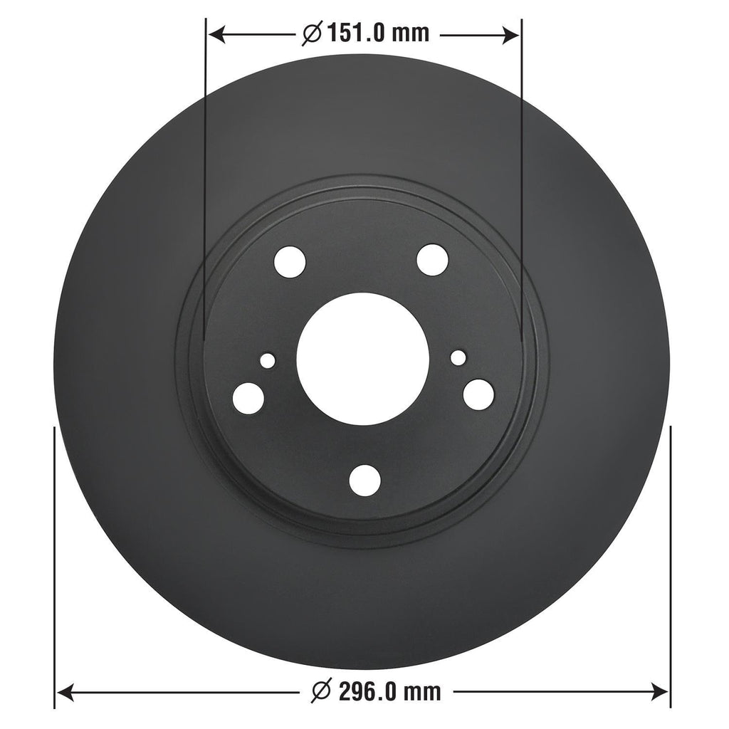 Gold Disc Brake Rotor 31266DG