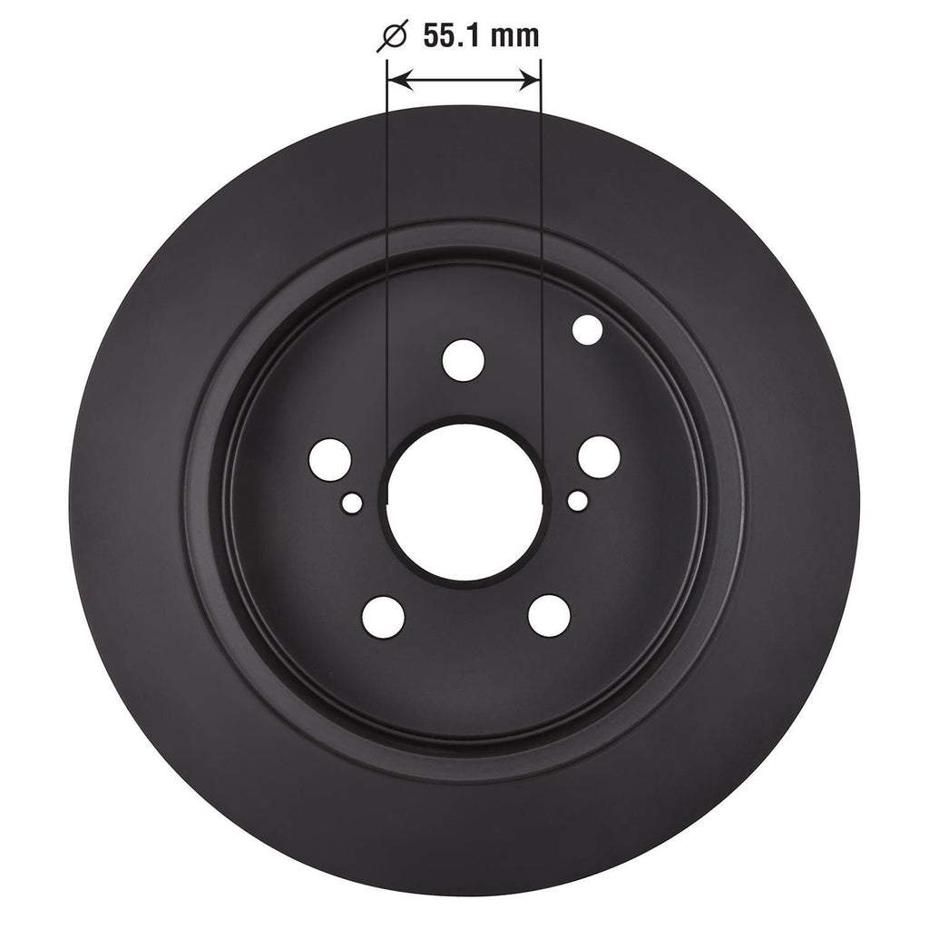 Gold Disc Brake Rotor 31269DG