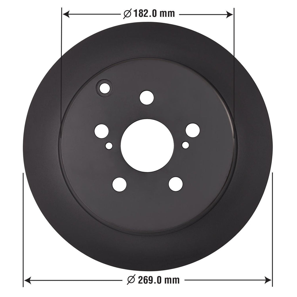 Gold Disc Brake Rotor 31269DG