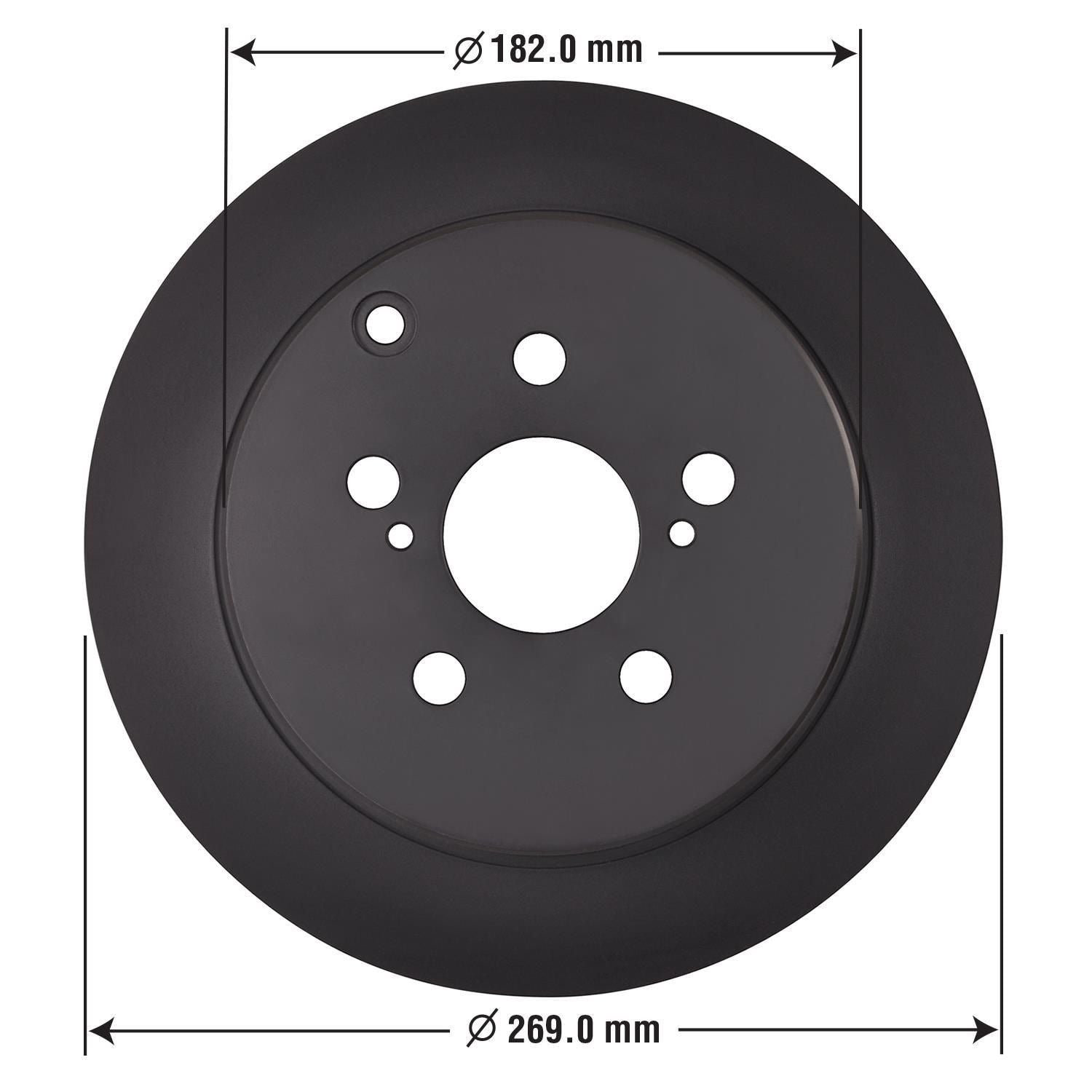 Gold Disc Brake Rotor 31269DG
