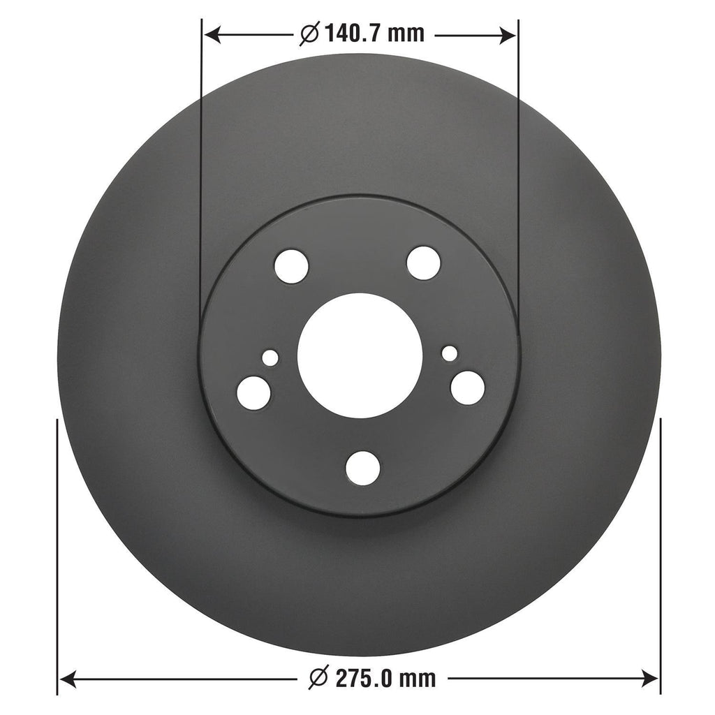 Gold Disc Brake Rotor 31270DG
