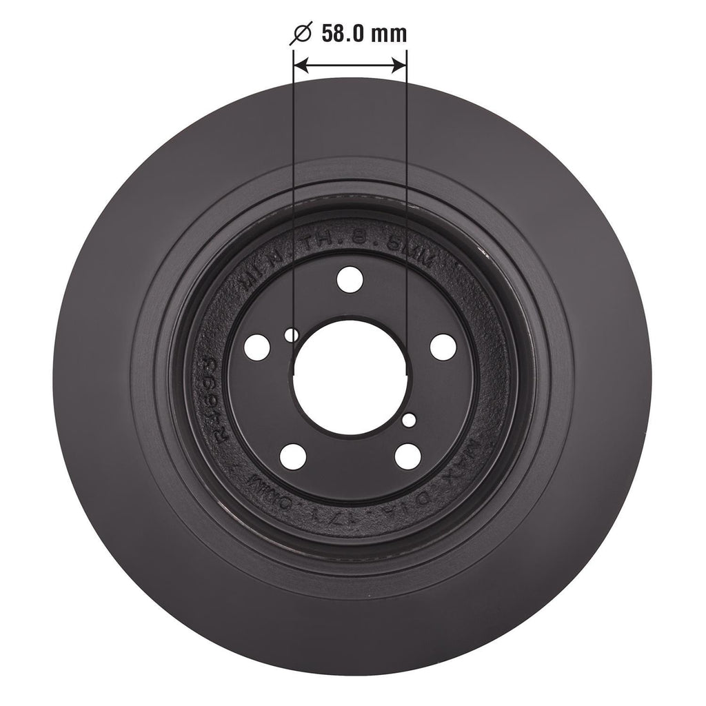 Gold Disc Brake Rotor 31273DG