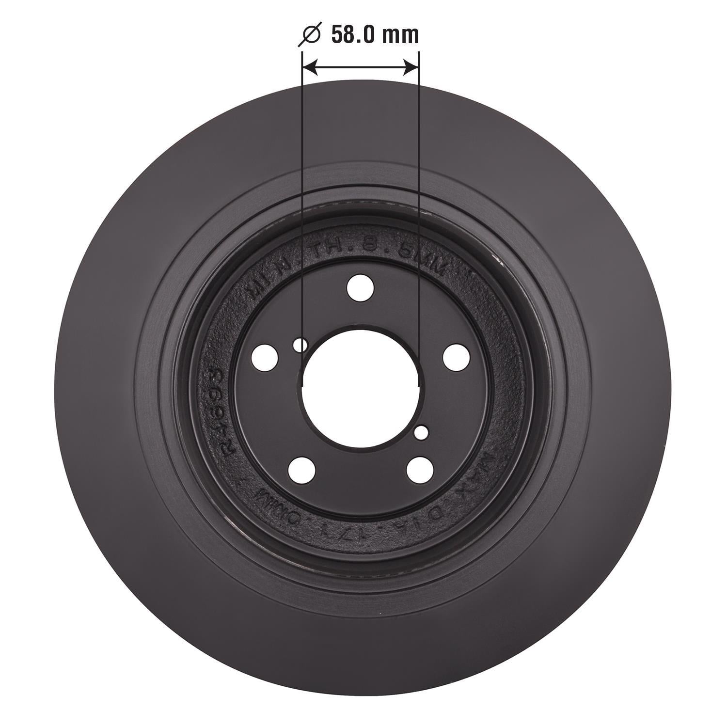 Gold Disc Brake Rotor 31273DG