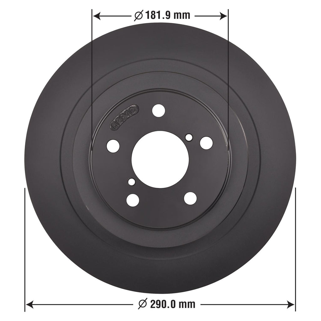 Gold Disc Brake Rotor 31273DG