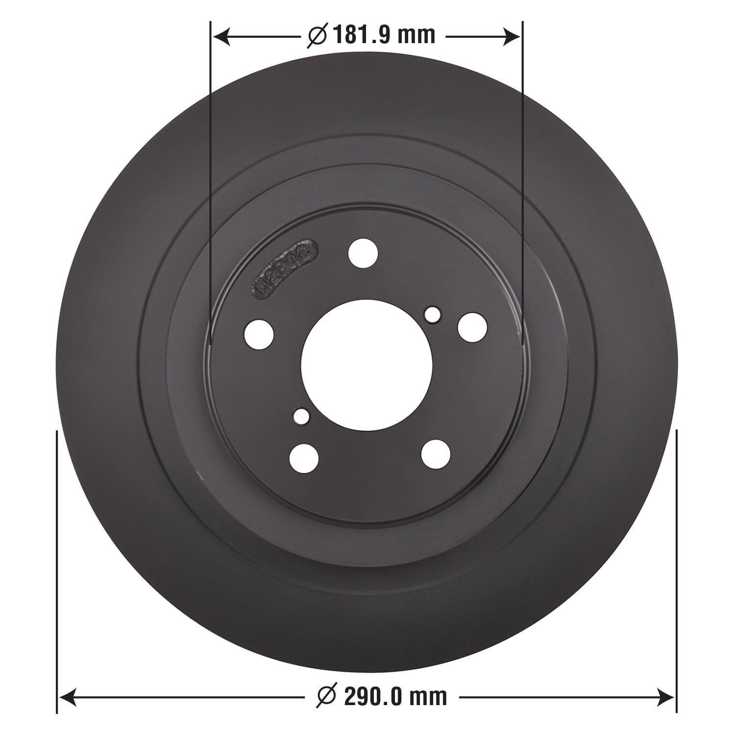 Gold Disc Brake Rotor 31273DG