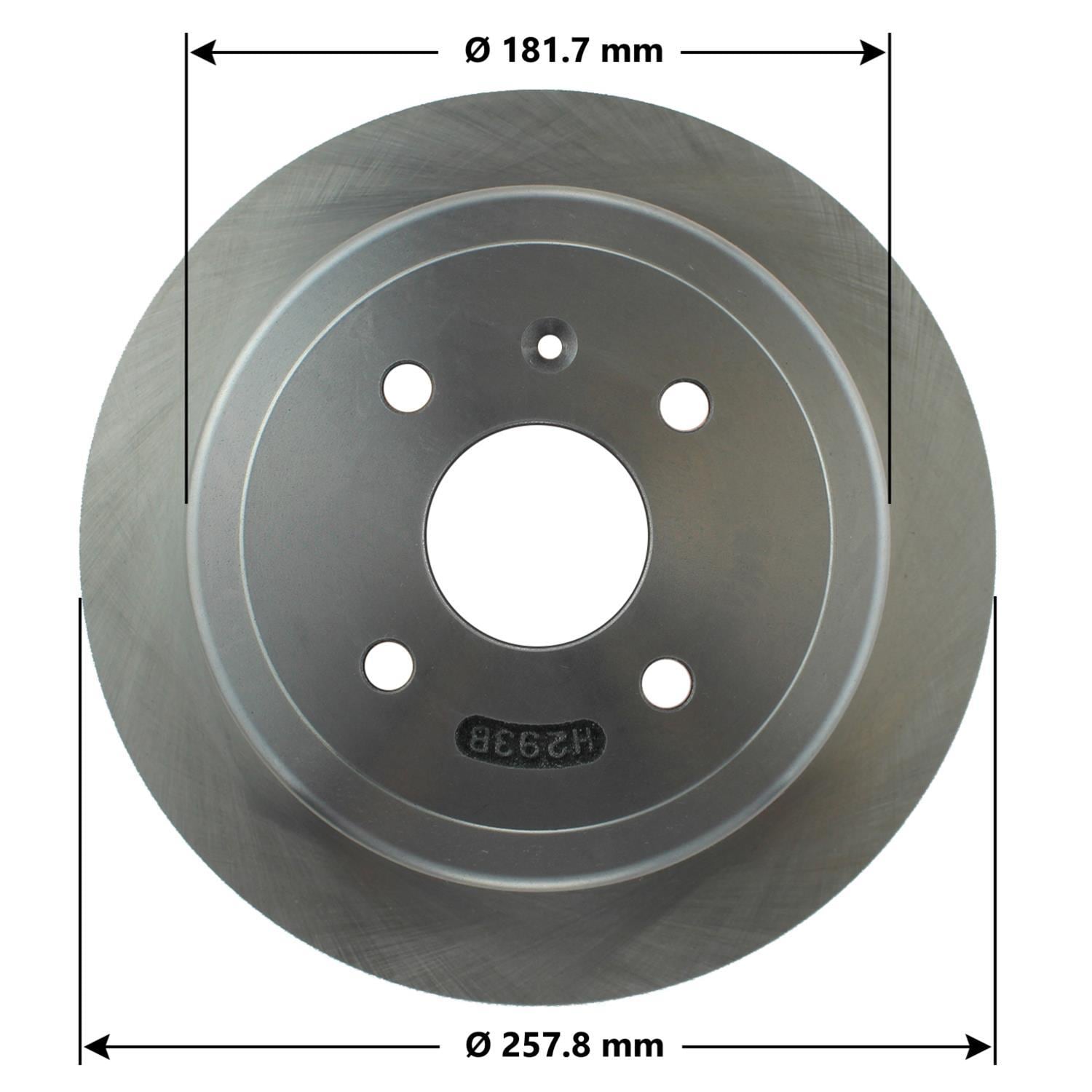 Disc Brake Rotor 31281