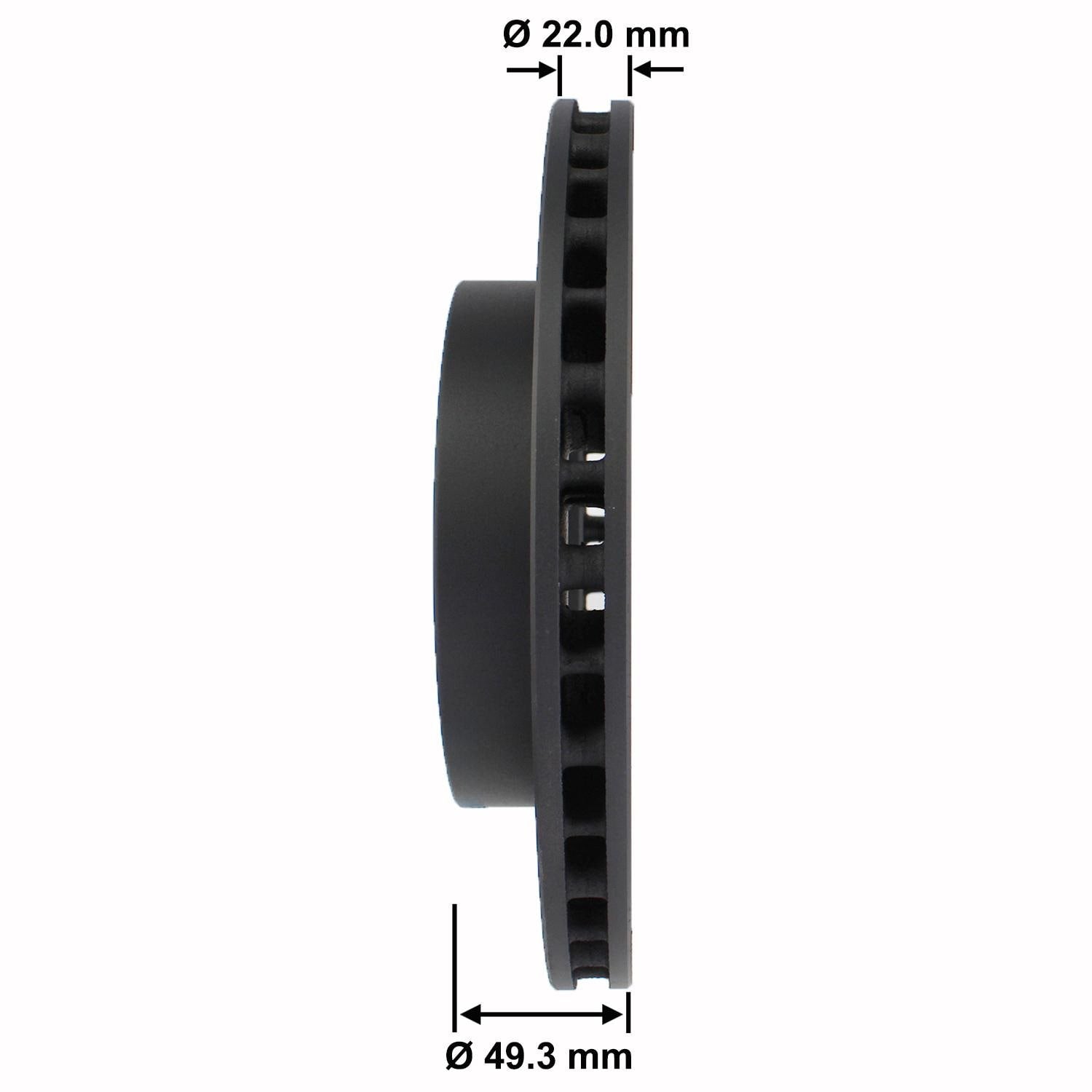Gold Disc Brake Rotor 31307DG