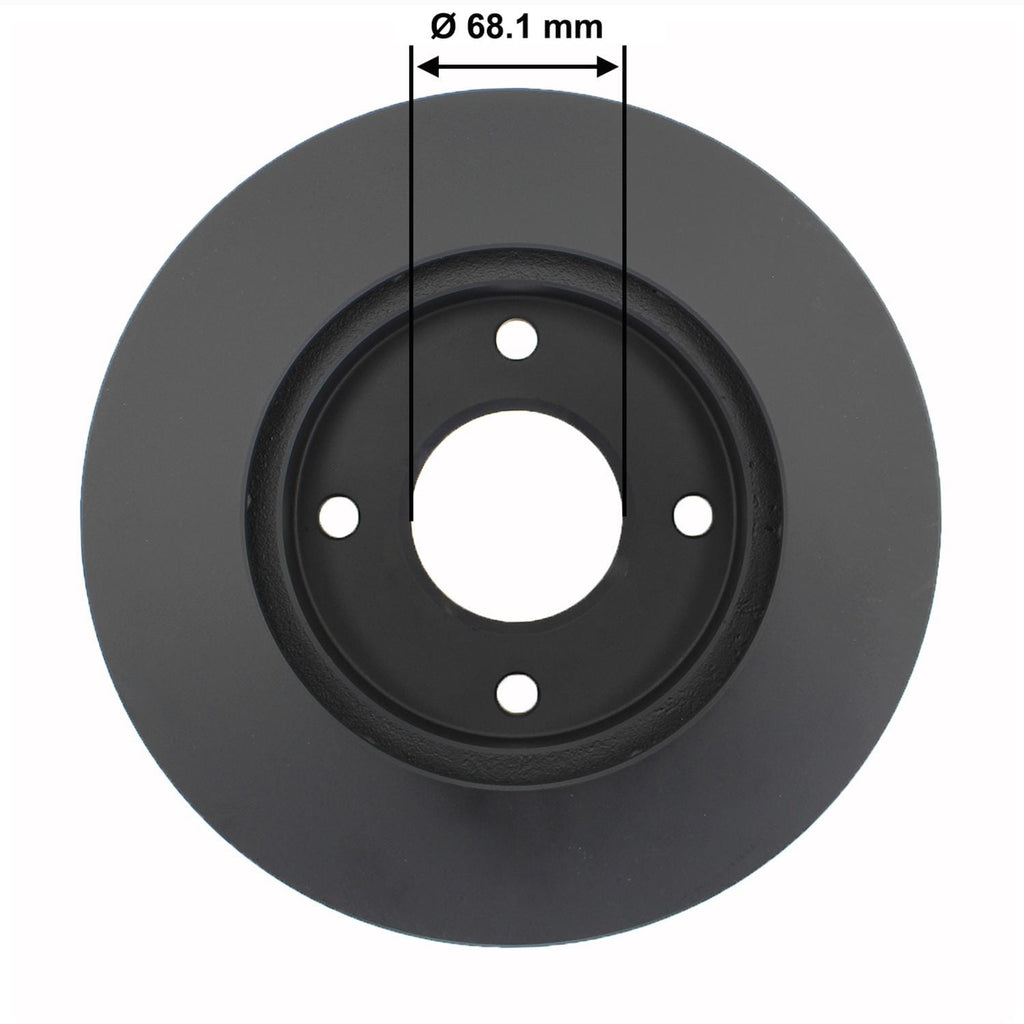 Gold Disc Brake Rotor 31307DG