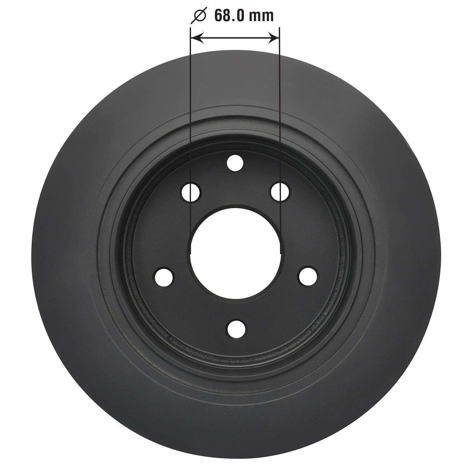 Gold Disc Brake Rotor 31312DG