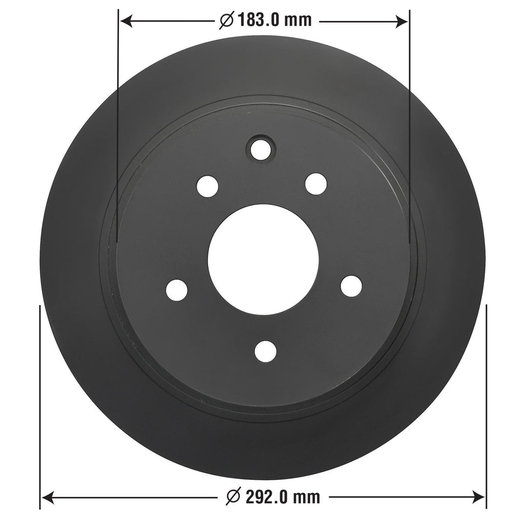 Gold Disc Brake Rotor 31312DG