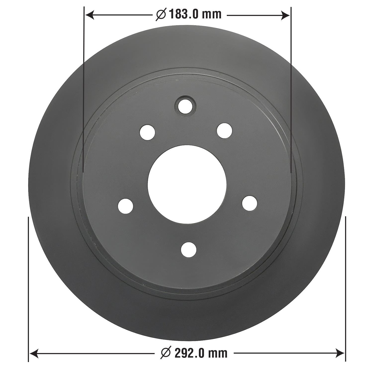 Severe Duty Disc Brake Rotor 31312SD