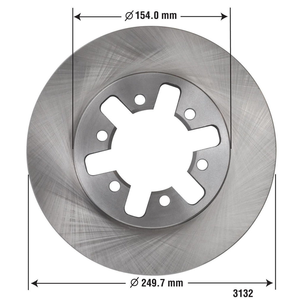 Disc Brake Rotor 3132