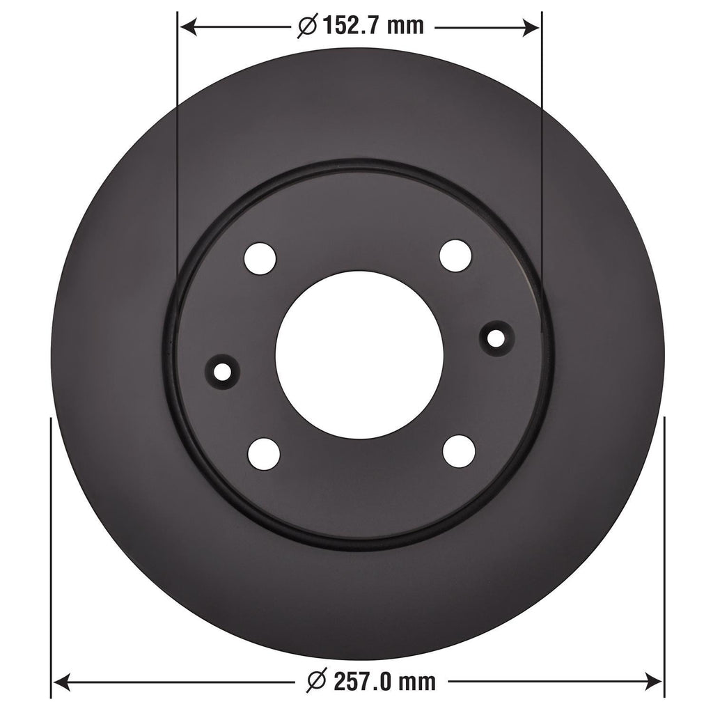Gold Disc Brake Rotor 31320DG