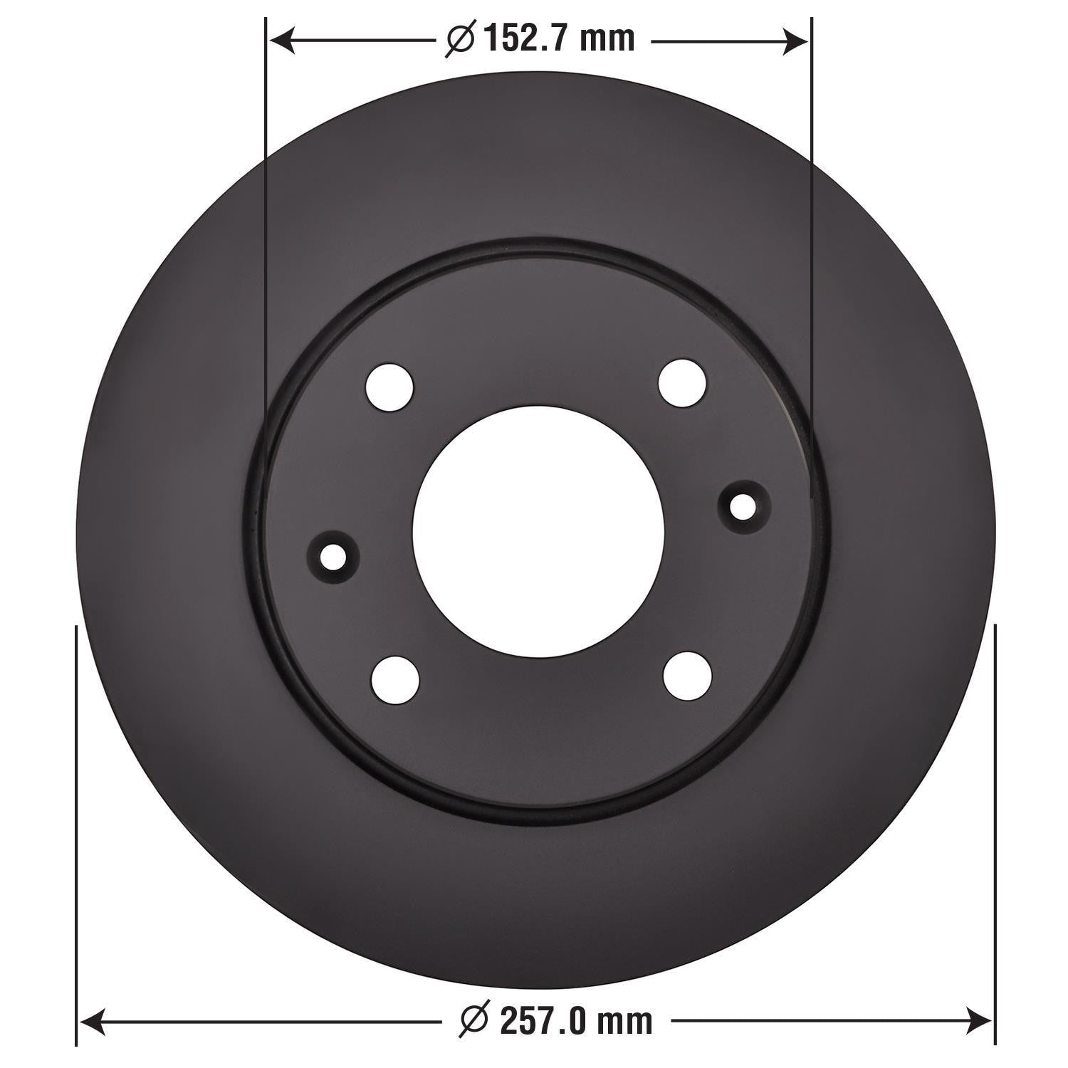 Gold Disc Brake Rotor 31320DG