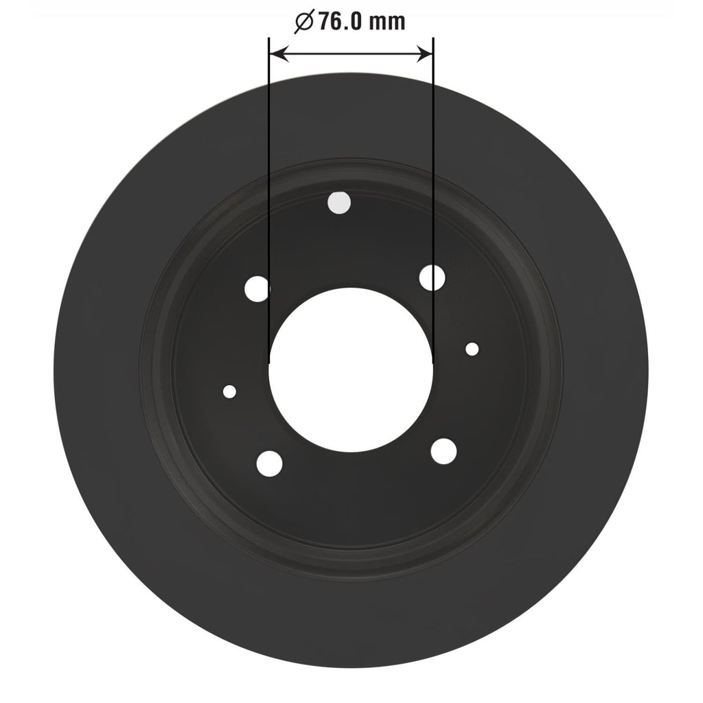 Gold Disc Brake Rotor 31333DG