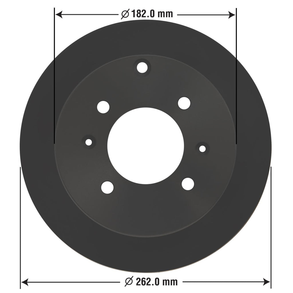 Gold Disc Brake Rotor 31333DG