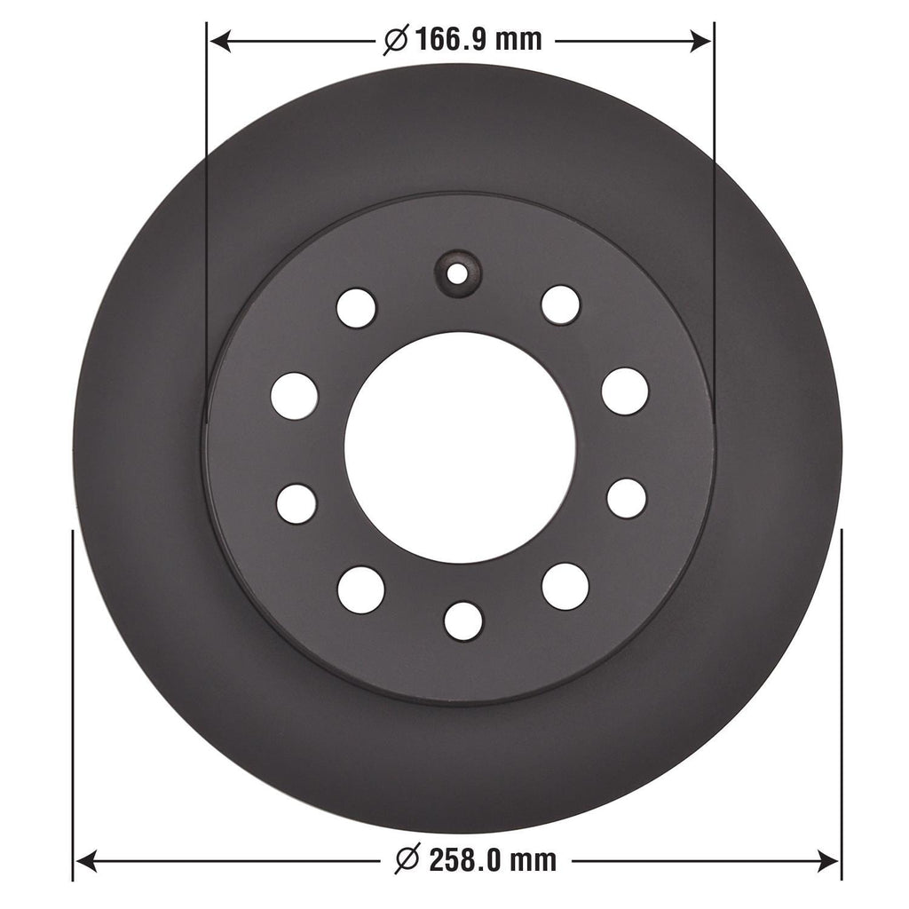 Gold Disc Brake Rotor 31335DG