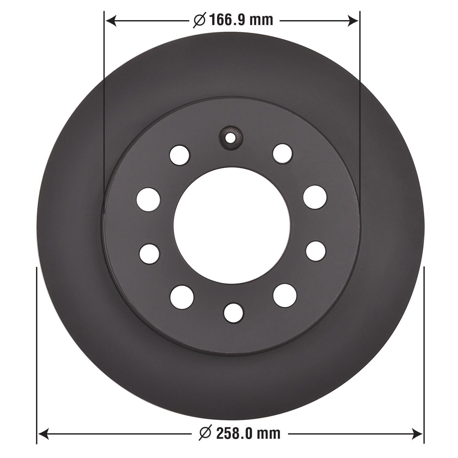 Gold Disc Brake Rotor 31335DG