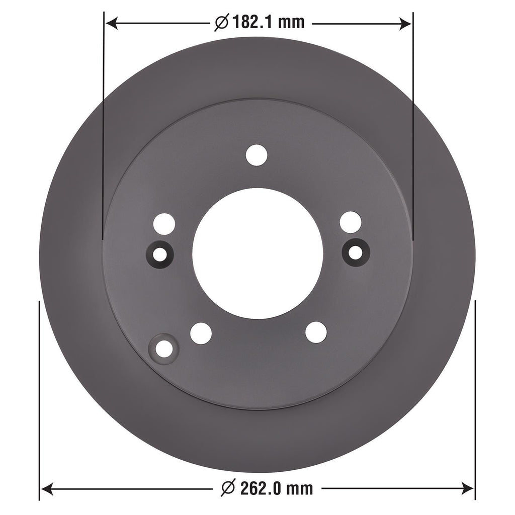 Gold Disc Brake Rotor 31339DG